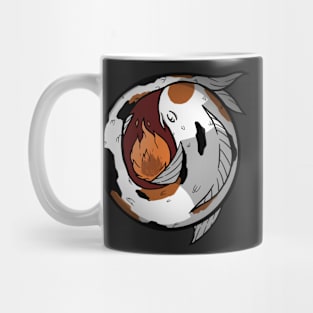 The Koi and the Flame Mug